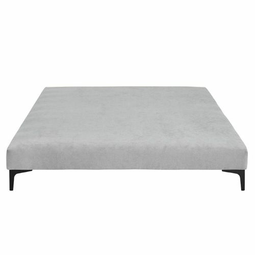 Sommier Tapissier 140x190 Cm Hiliana Gris