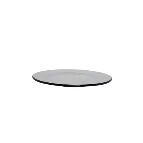 Smalta Assiette Plate M Blanc - Lot De 6 -