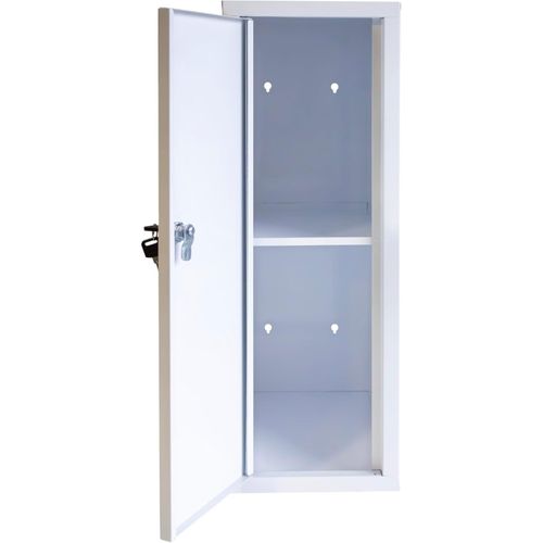 Armoire à Pharmacie En Métal Blanc 60 X 30 X 20 Cm