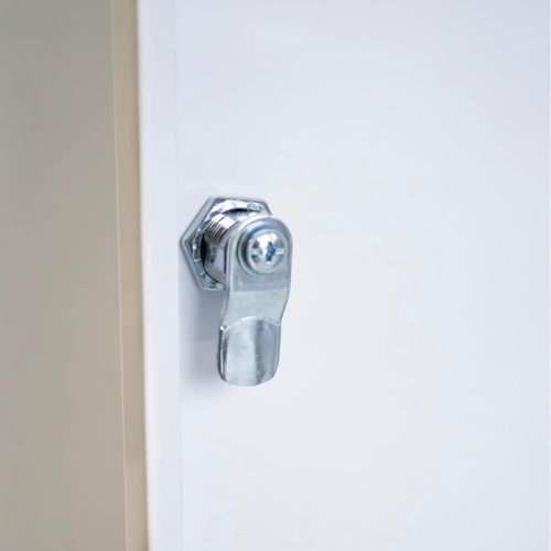 Armoire à Pharmacie En Métal Blanc 60 X 30 X 20 Cm