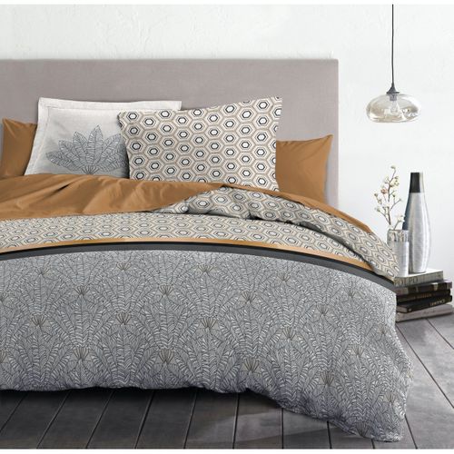 Louxor Parure De Couette 100% Coton Couleurs - Jaune, Matière - 100% Coton, Tailles - 240 X 260 Cm