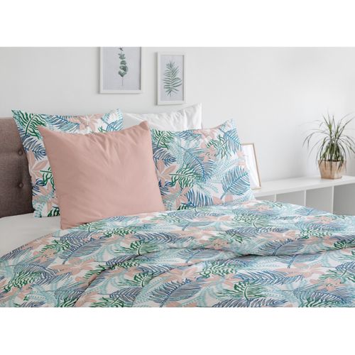 Amazonie Parure De Couette 100% Coton Couleurs - Rose, Matière - 100% Coton, Tailles - 140 X 200 Cm