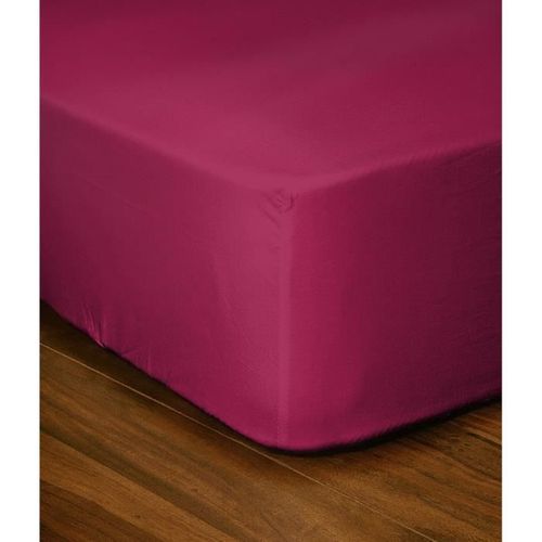 Drap-housse - Lh71613 - 90x190+30 Cm - Fuchsia