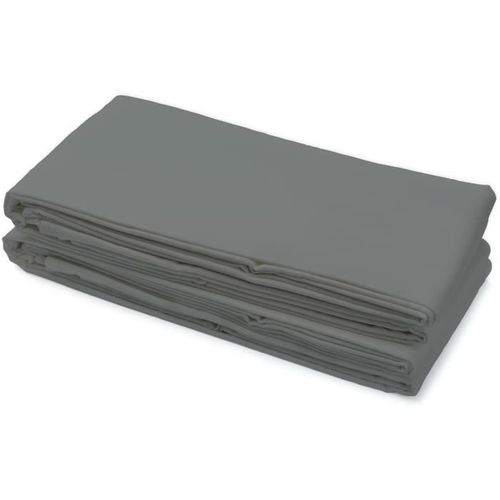Drap Plat Microfibre 82g Gris Anthracite 180x290 Cm