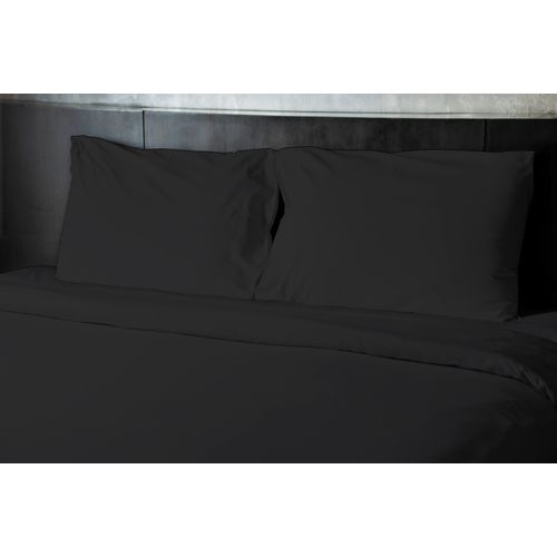 Drap Plat Microfibre 82g Noir 240x300 Cm