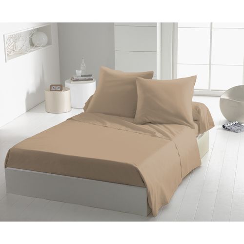 Drap Plat Microfibre 82g Beige180x290 Cm