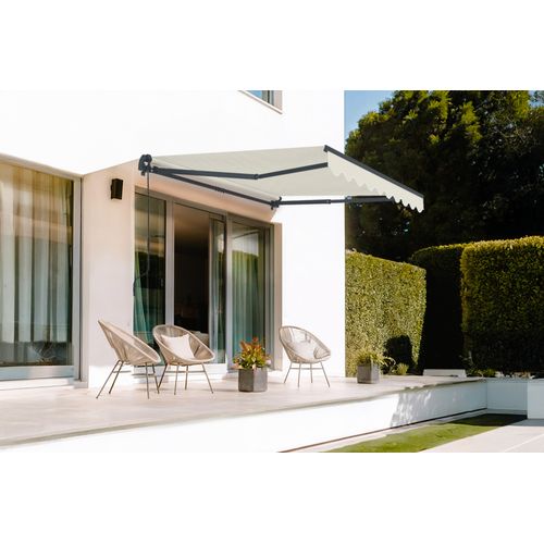 Store Banne Monobloc Vecchio 2,5x2m - Toile Premium 320g/m² Beige