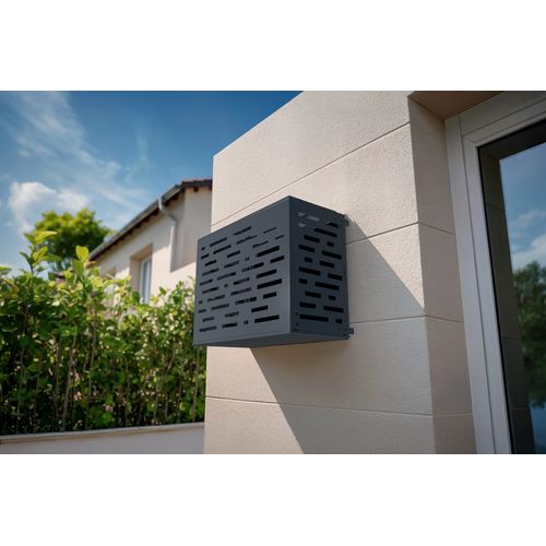 Cache Clim Amaro Arlberg Gris Anthracite En Acier Avec Face Inférieure – Taille S