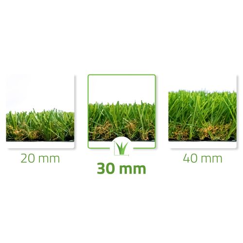 Gazon Synthétique Pelmo 1m X 5m - 30mm