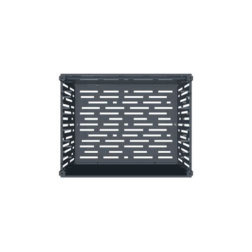 Cache Clim Amaro Arlberg Gris Anthracite En Acier Avec Face Inférieure – Taille M