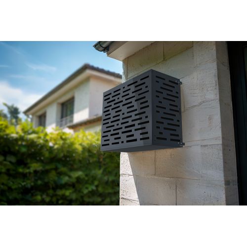 Cache Clim Amaro Arlberg Gris Anthracite En Acier Avec Face Inférieure – Taille M