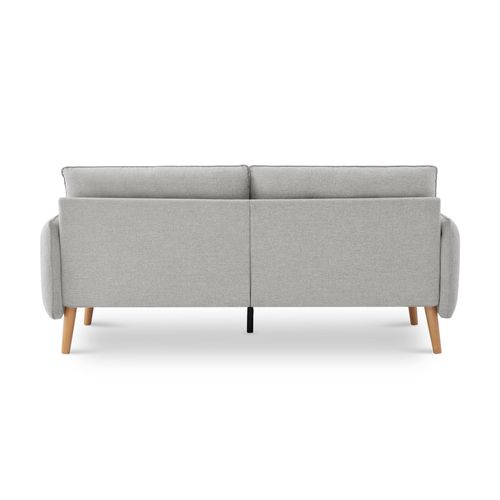 Canapé Scandinave Chloé – Confort et Élégance à Prix Juste | 3-4 Places, Tissu Gris Clair