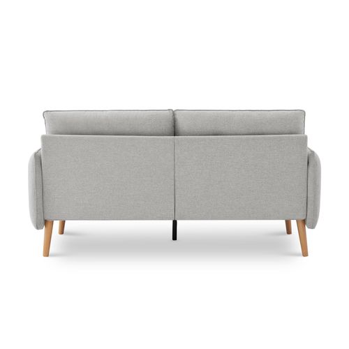 Canapé Scandinave Chloé – Confort et Élégance à Prix Juste | 2-3 Places, Tissu Gris Clair