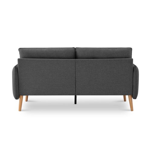 Canapé Scandinave Chloé – Confort et Élégance à Prix Juste | 2-3 Places, Tissu Gris Foncé