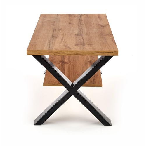 Table Basse Rectangulaire 120x60cm Pieds Métal X Venice