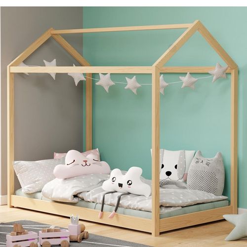 Lit Cabane Pour Enfant En Bois De Pin Massif Hut