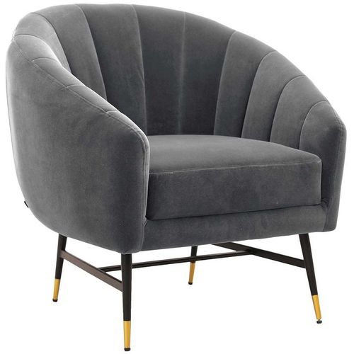 Fauteuil En Bouclette Cappuccino Soaz