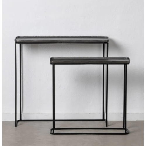 Consoles Design En Métal Anthracite X2 Fint