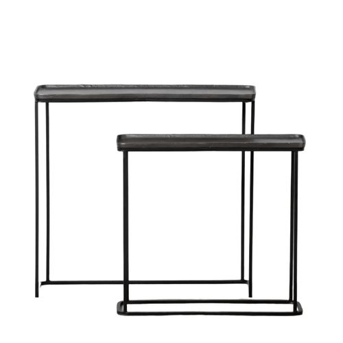 Consoles Design En Métal Anthracite X2 Fint