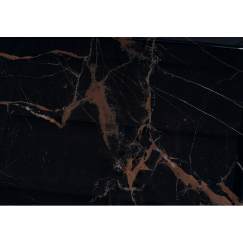 Table Design Extensible 180-260cm En Pierre Frittée Couleur Travertin Dask