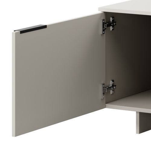 Meuble Télé Beige Mat 180 Cm Jude