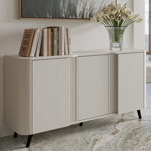 Buffet Beige - 3 Portes - 150cm Viali