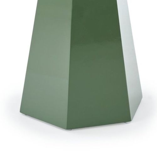 Bout De Canapé Vert Design 50 X 47 Cm Kimi