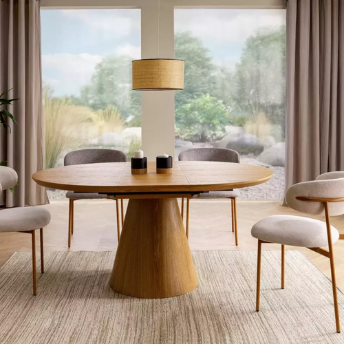 Chaise Tissu En Gris Et Piétement Métal Chêne Confort Doux Et Design Jonaz