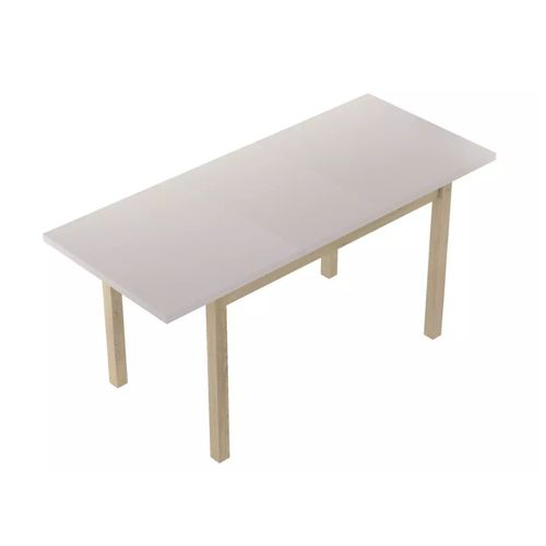 Table à Manger Extensible 90/125 Cm Cachemire et Bois Malice