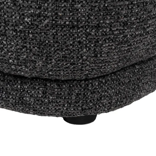 Fauteuil Cosy Uni Gris Marbré Polyester Pin Sylvestra