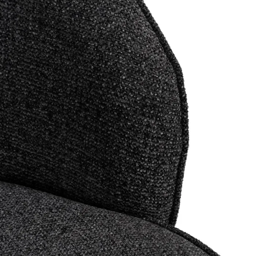 Fauteuil Cosy Uni Gris Marbré Polyester Pin Sylvestra