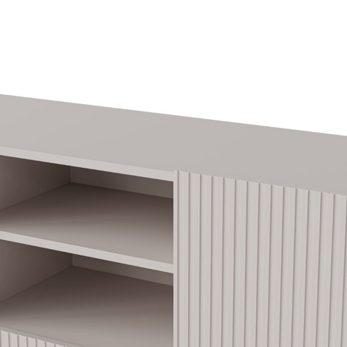 Buffet Bas Cachemire 150 Cm - 2 Portes 1 Tiroir Et Niche Rotterdam