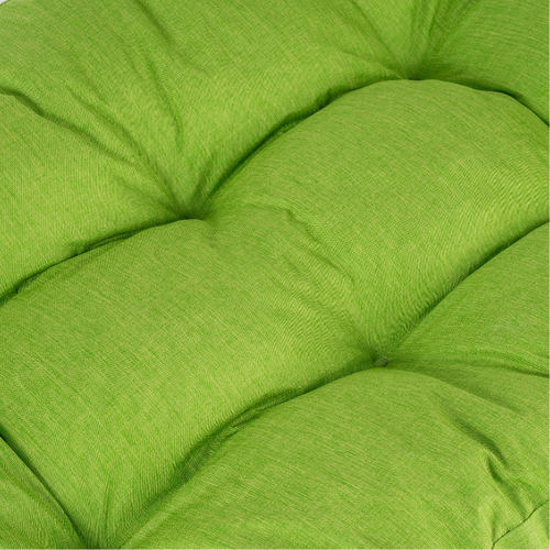 Coussins Palette Dossier En Polyester 120x40x15 Cm Vert