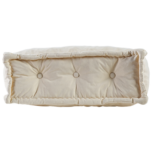 Coussin De Sol Dossier 95x40 Cm Beige