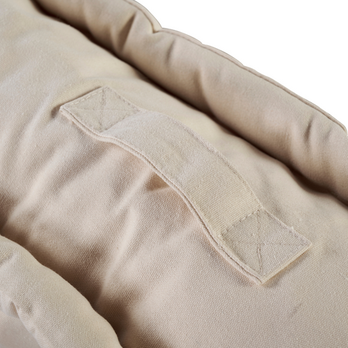 Coussin De Sol Dossier 95x40 Cm Beige