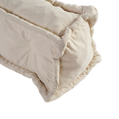 Coussin De Sol Dossier 95x40 Cm Beige