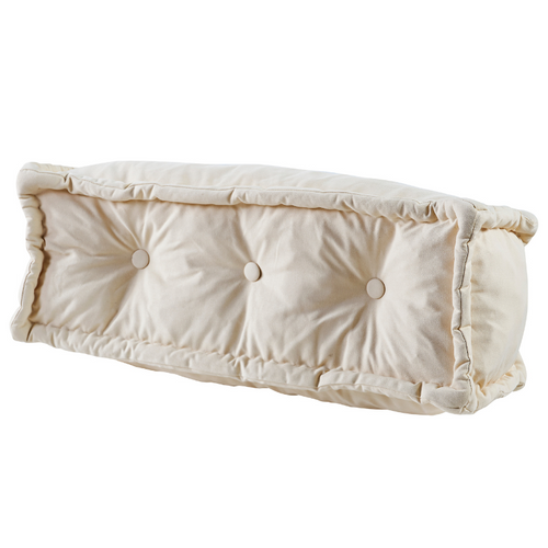 Coussin De Sol Dossier 95x40 Cm Beige