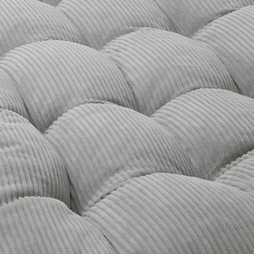 Matelas Futon 160x200 Cm Gris Clair