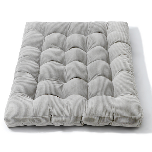 Matelas Futon 160x200 Cm Gris Clair