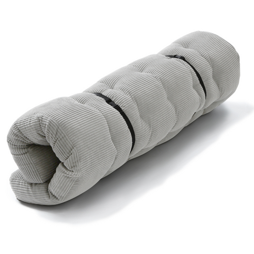 Matelas Futon 160x200 Cm Gris Clair