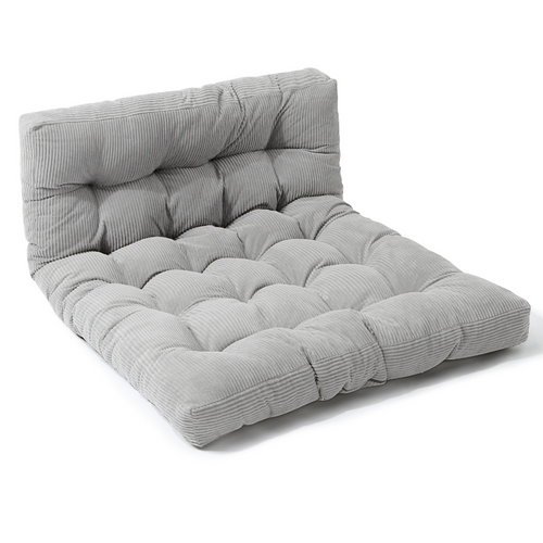 Matelas Futon 160x200 Cm Gris Clair