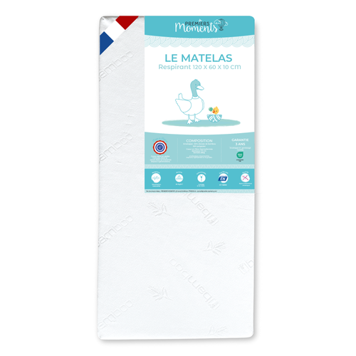 Matelas bébé 60x120 Cm Respirant