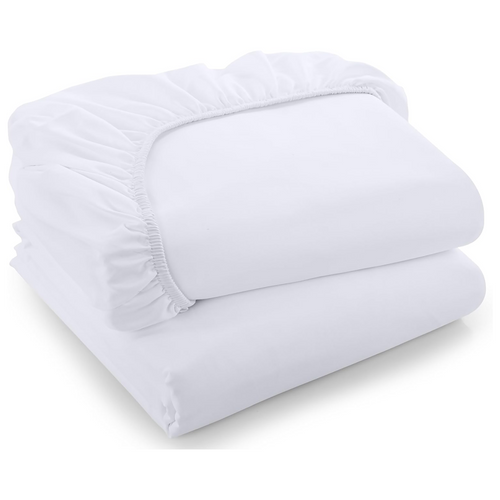 Lot De 1 Drap Housse Et 1 Alèse 40x90 Cm - En Coton Biologique