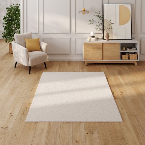 Tapis 150x200 cm RABBIT Blanc