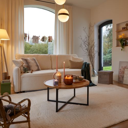 Tapis 200x290 cm RABBIT Blanc