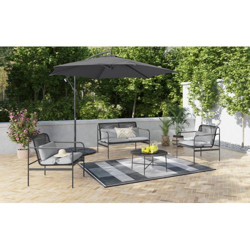 Tapis 160x230 cm TRISTAN Noir