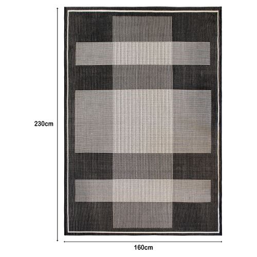 Tapis 160x230 cm TRISTAN Noir