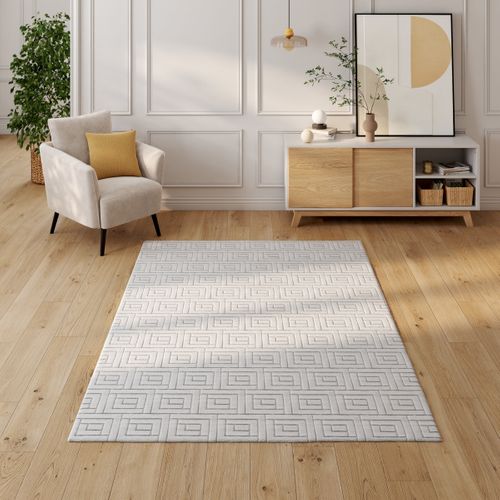 Tapis 160x230 cm ALBINA Blanc