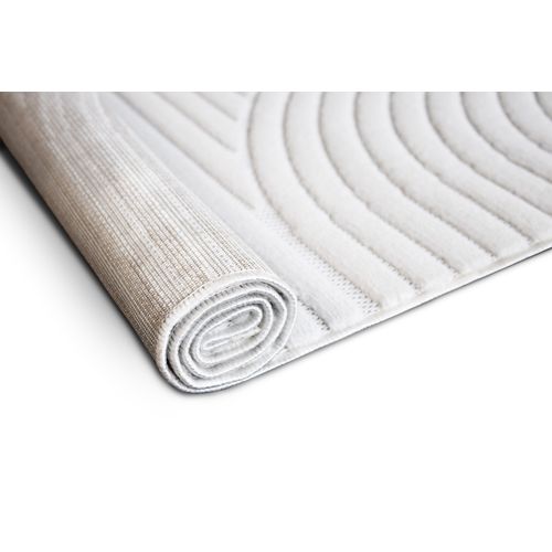 Tapis 100x150 cm CIRCLE Blanc