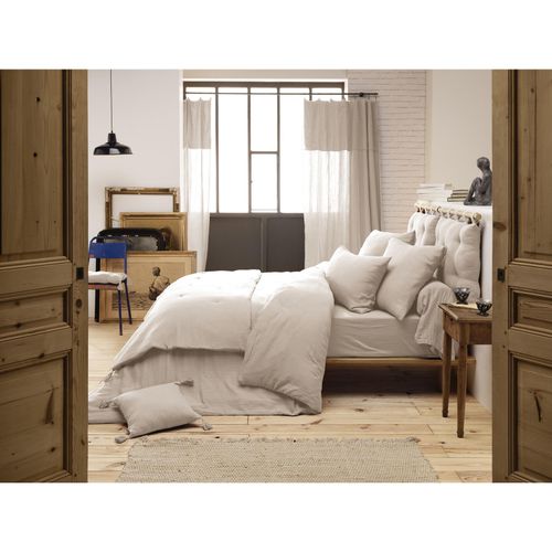 Housse De Couette 260 X 240 Cm Double Gaze De Coton Gaïa Pampa
